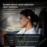 Bluetooth 5.4 Open-Ear Wireless Headphones 60H Playtime, Dual Mic, Sport Air Conduction Earbuds