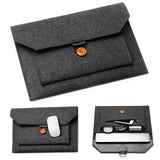 Lightweight multifunctional tablet and laptop handbag, portable protective case for iPad, MacBook, and accessories