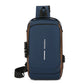 Anti-Theft USB Sling Bag for Men