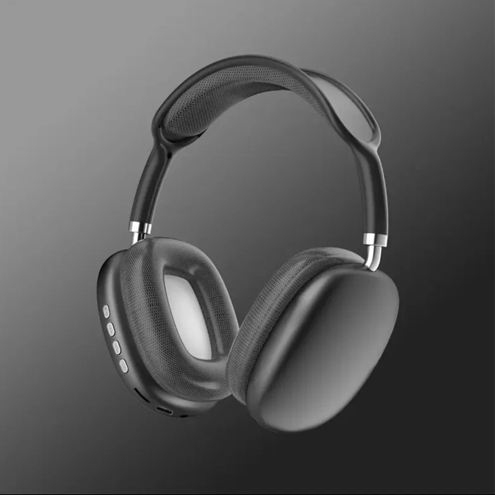 P9 Pro Max Air Wireless Bluetooth Headphones noise cancelling over-ear gaming and sports headset with mic for Apple devices

