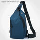 Anti-Theft USB Sling Bag for Men