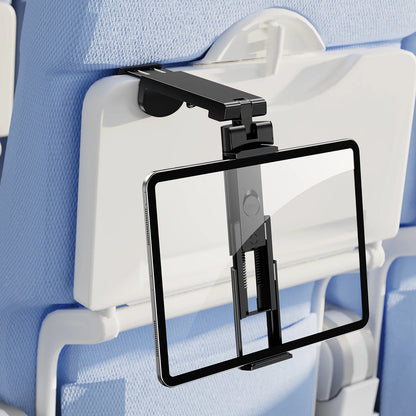 Foldable 360° Tablet Stand – Airplane & Desk Mount