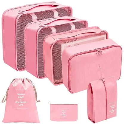 8-Piece Travel Packing Cube Set