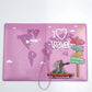 3D "I Love Travel" PVC Passport Cover