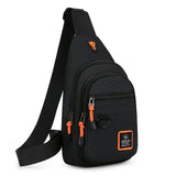 Anti-Theft USB Sling Bag for Men Crossbody Travel Chest Pack