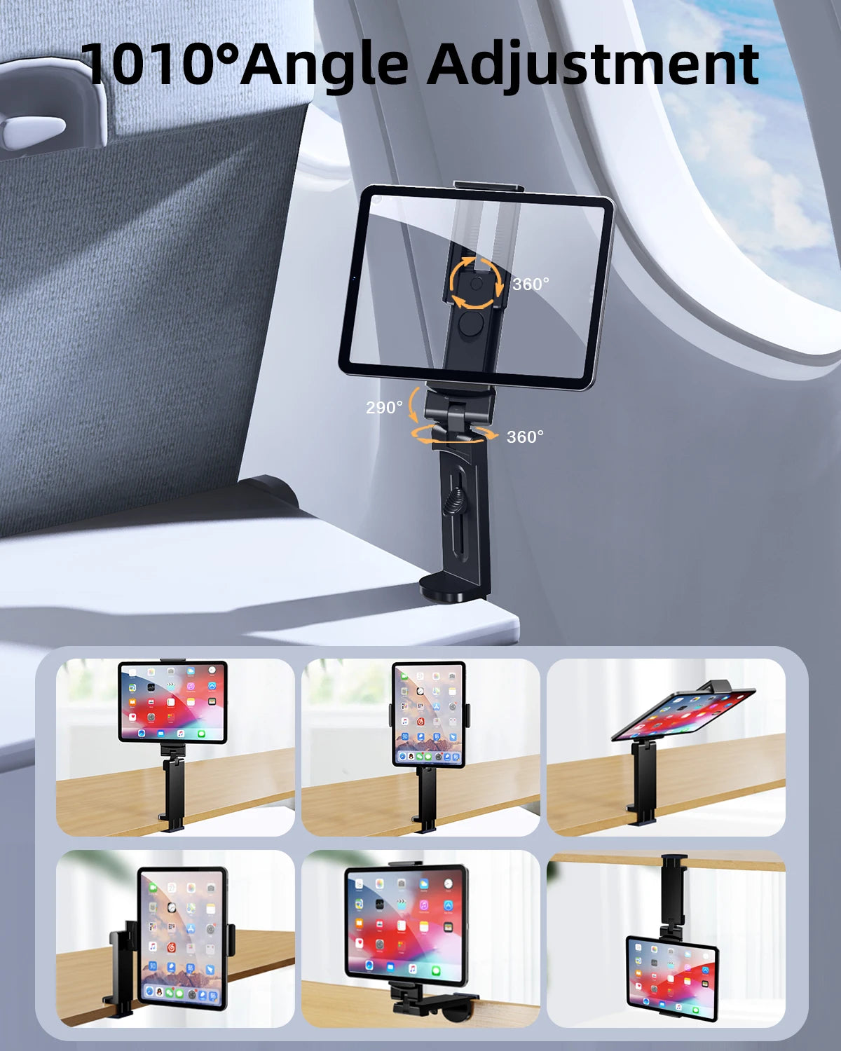Foldable Tablet Stand 360° Travel Mount