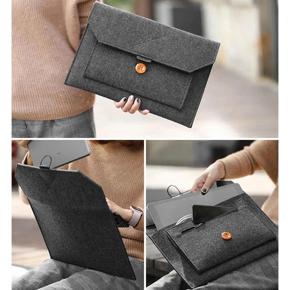 Tablet & Laptop Handbag Lightweight and Multifunctional