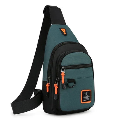 Anti-Theft USB Sling Bag for Men