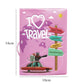 3D "I Love Travel" PVC Passport Cover