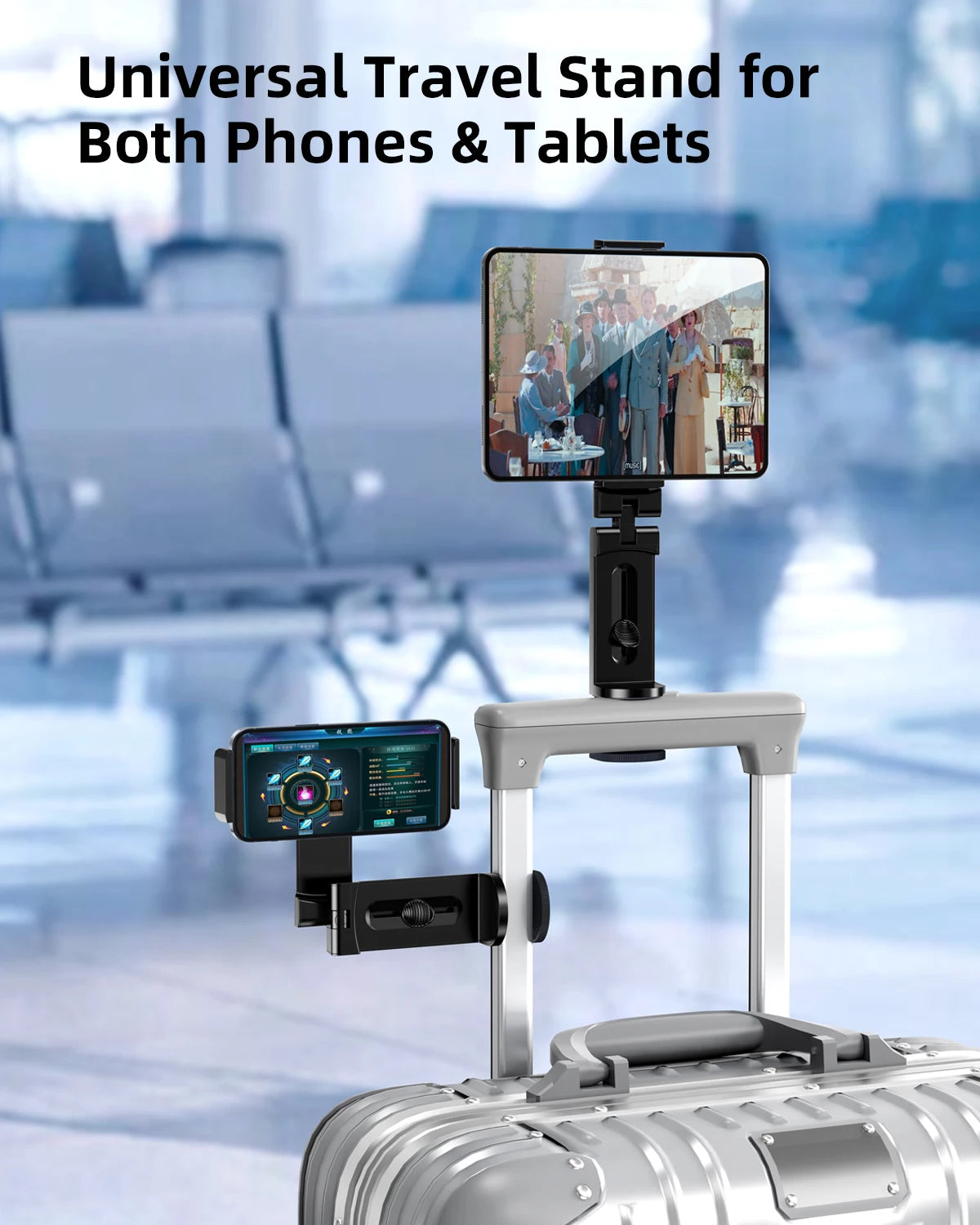 Foldable Tablet Stand 360° Travel Mount