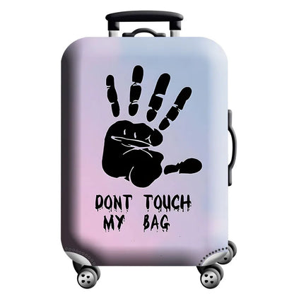 World Map Elastic Suitcase Cover (18–32")