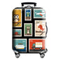 World Map Elastic Suitcase Cover (18–32")
