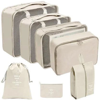 8-Piece Travel Packing Cube Set