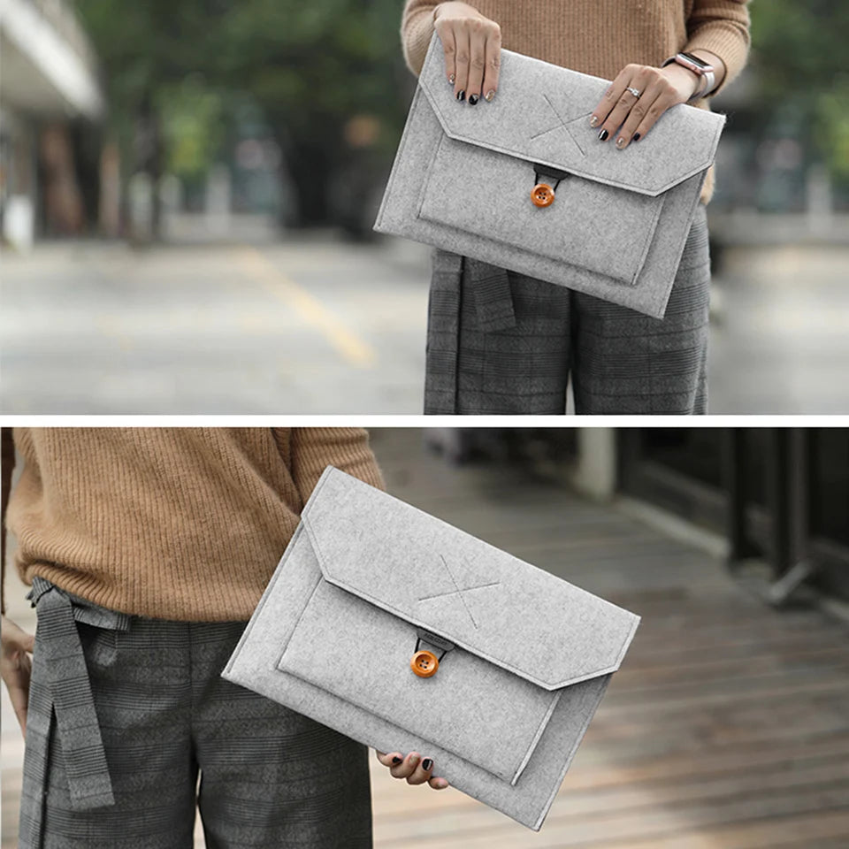 Tablet & Laptop Handbag Lightweight and Multifunctional