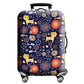 World Map Elastic Suitcase Cover (18–32")