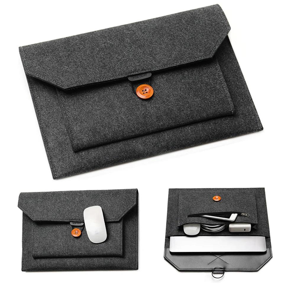 Lightweight multifunctional tablet and laptop handbag, portable protective case for iPad, MacBook, and accessories