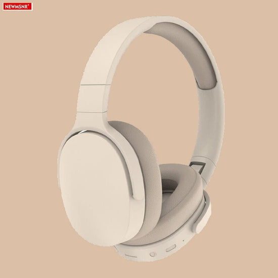Wireless Bluetooth 5.3 Over-Ear Headphones HiFi stereo sound with AUX, TF card support, and HD mic for calls and music